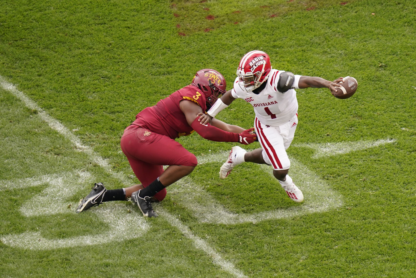 Louisiana Lafayette Iowa St Football